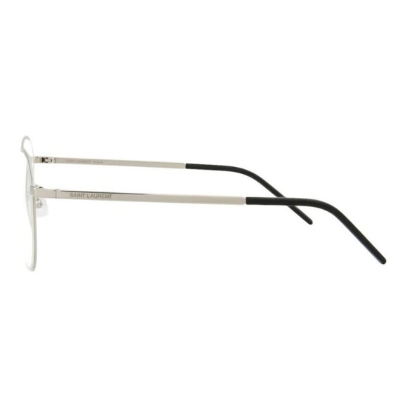 Saint Laurent Unisex Round/Oval Silver Silver Transparent Fashion Designer - Picture 3 of 4